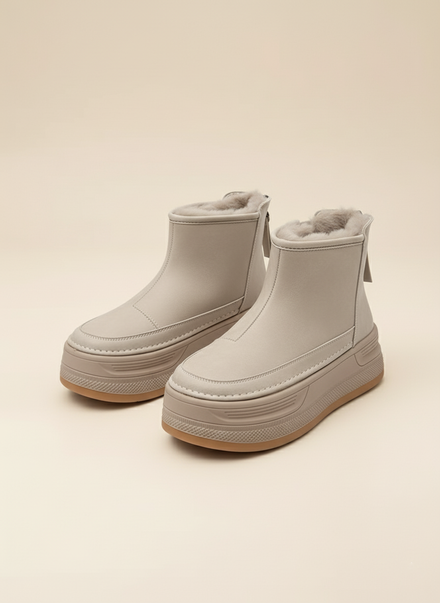 LOANÉ™ - Aurore Boots - beige