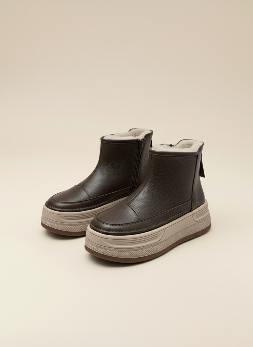 LOANÉ™ - Aurore Boots - brown