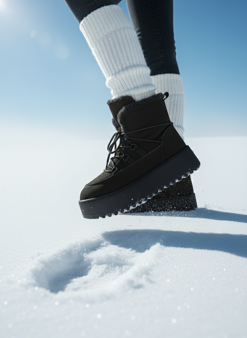 LOANÉ™ - Arctic Boots - Black
