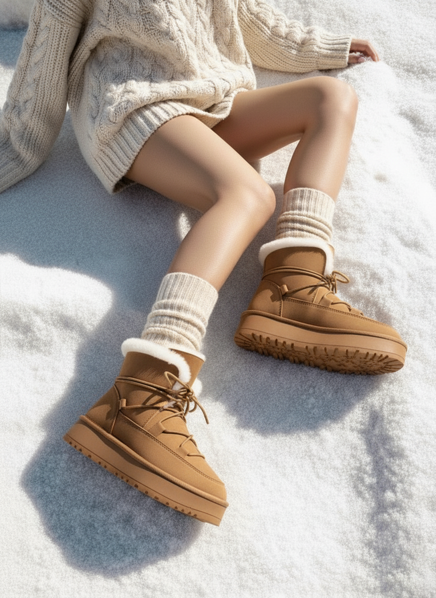LOANÉ™ - Arctic Boots - brown
