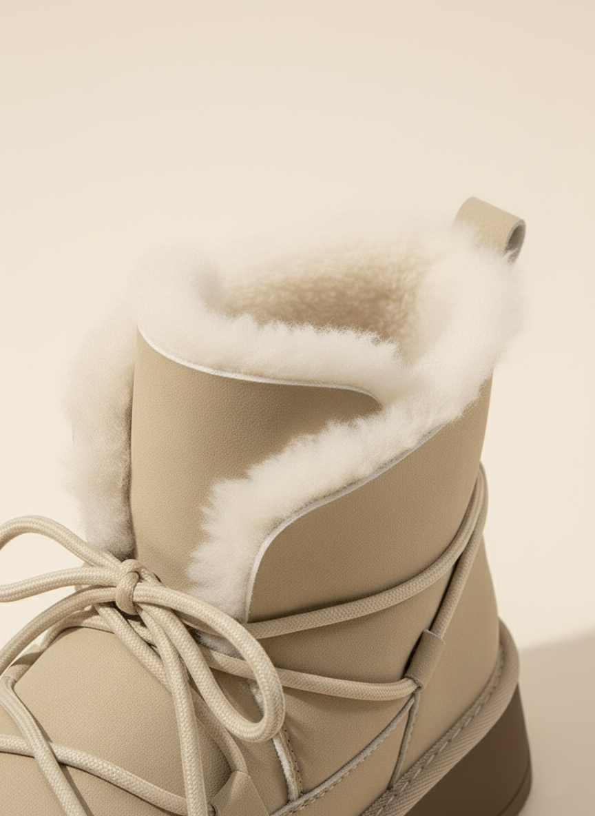 LOANÉ™ - Arctic Boots - Beige