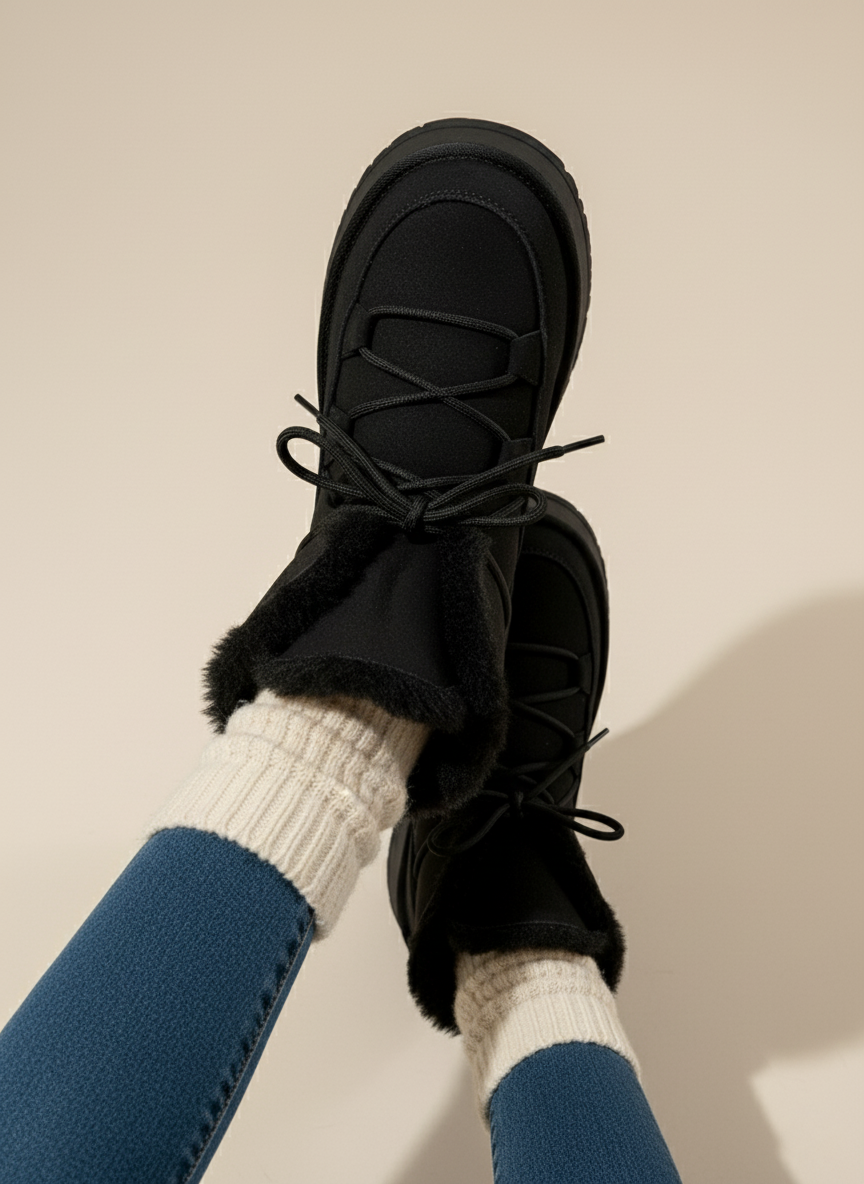 LOANÉ™ - Arctic Boots - Black