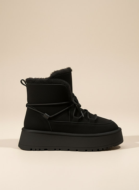 LOANÉ™ - Arctic Boots - Black