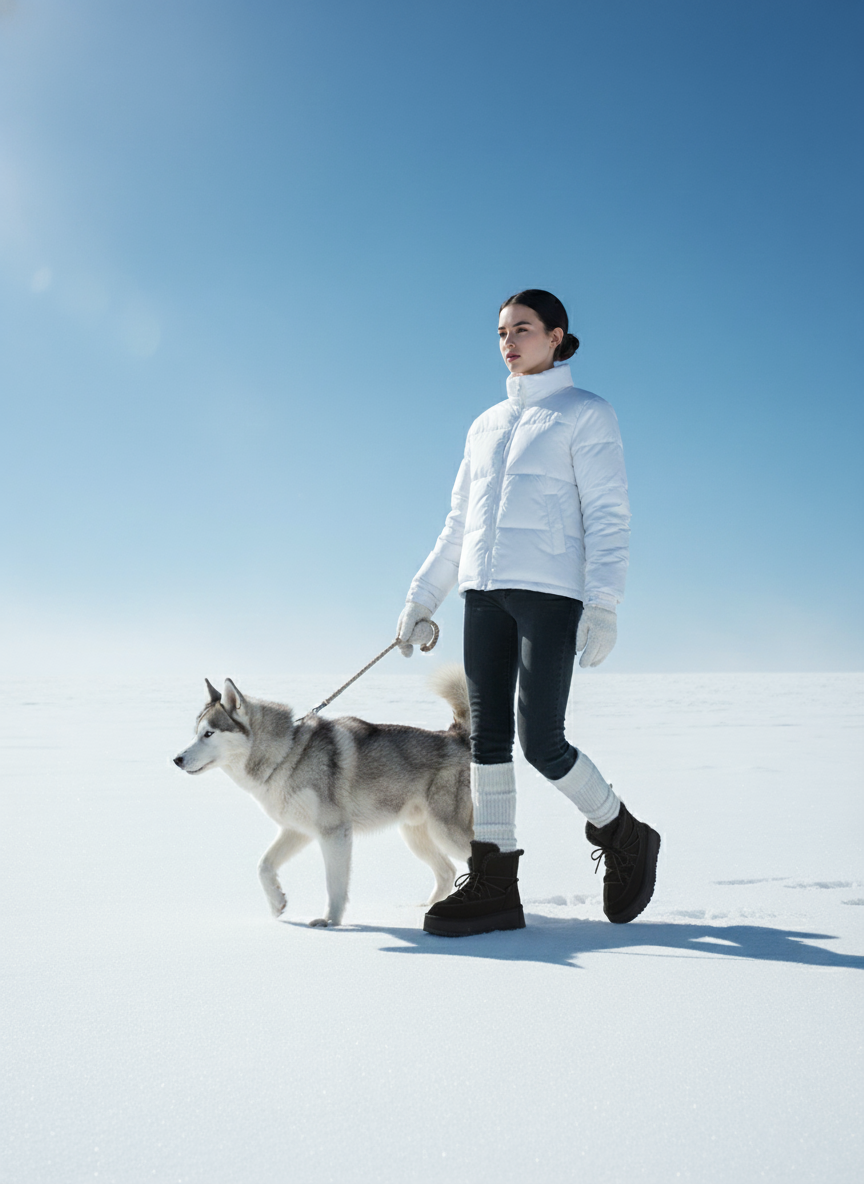 LOANÉ™ - Arctic Boots - Black