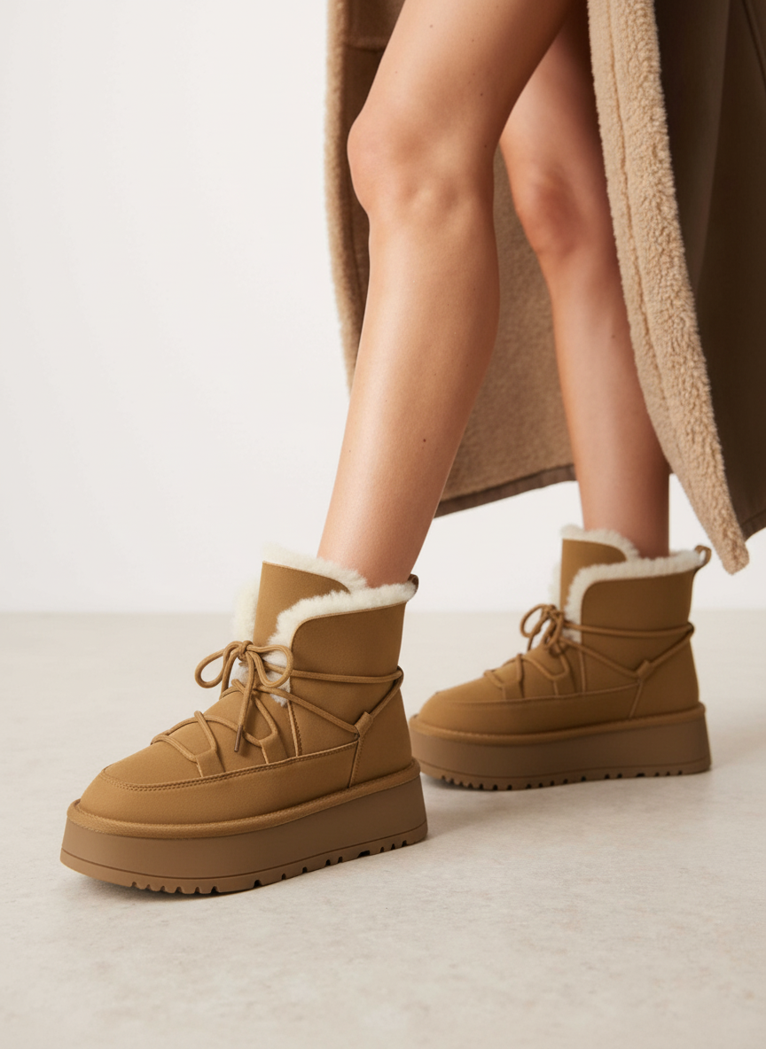 LOANÉ™ - Arctic Boots - brown