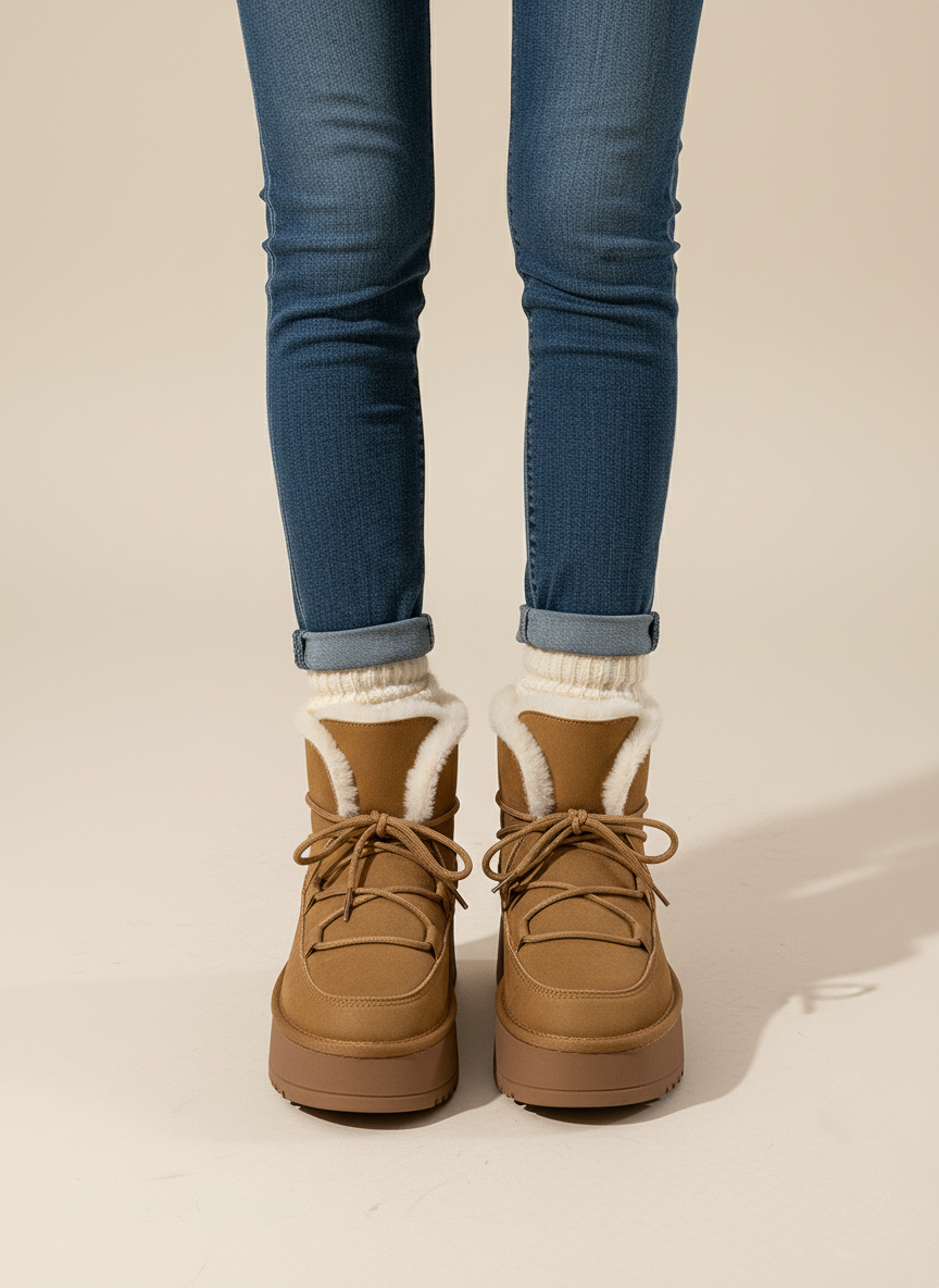 LOANÉ™ - Arctic Boots - brown