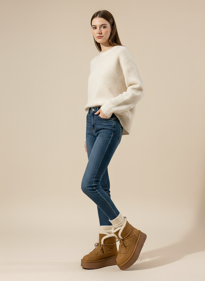 LOANÉ™ - Arctic Boots - brown