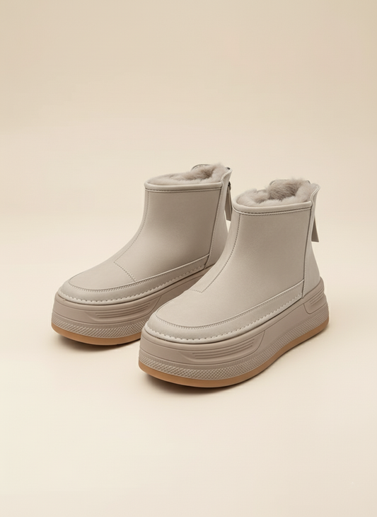 LOANÉ™ - Aurore Boots - beige