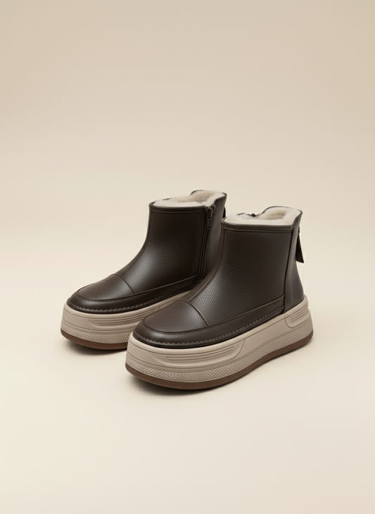 LOANÉ™ - Aurore Boots - brown
